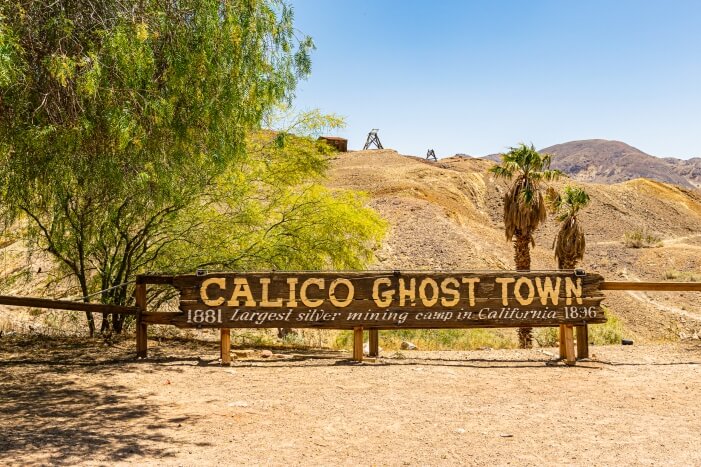 Calico Ghost Town - Ehemalige Silberminen