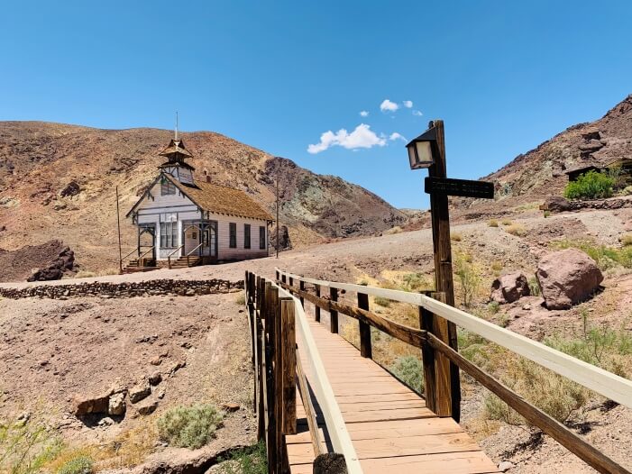 Schule in Calico Ghost Town