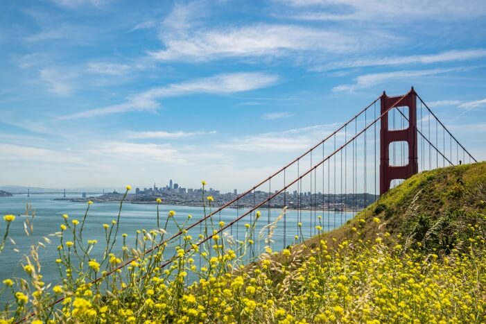 Golden Gate Bridge von Battery Spencer