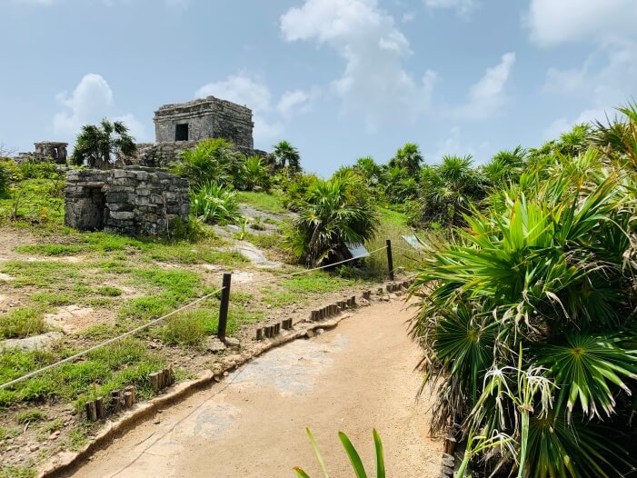 Maya Ruine in Tulum Beach