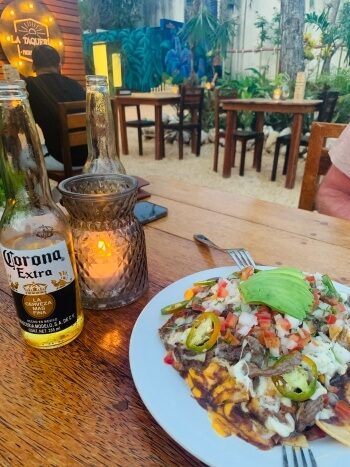 Essen in Mexiko Nachos