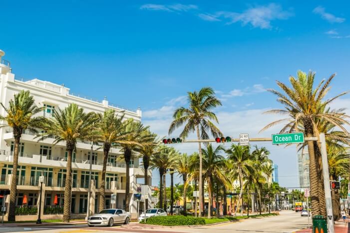 Ocean Drive in Miami