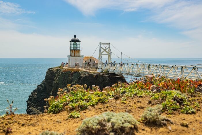 San Francisco Sehenswürdigkeiten - Point Bonita Lighthouse