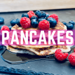 Amerikanische Pancakes mit Buttermilch