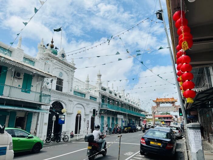 Chinatown in Port Louis auf Mauritius
