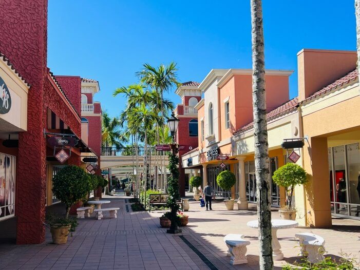 Shopping in Florida in den Miromar Outlets