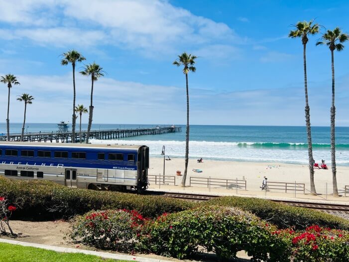 San Clemente Amtrak California Surfliner