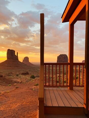 Die Cabins im Monument Valley The View Hotel